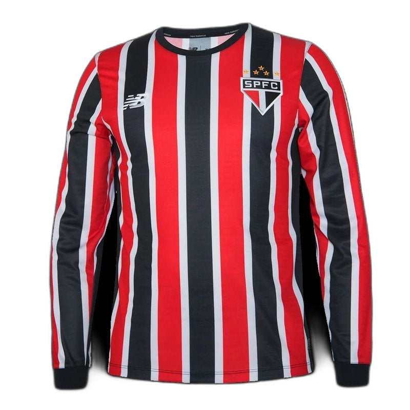 Sao Paulo 24/25 II Extérieur Maillot - Long Sleeve | Livraison Gratuite + Porte-clés Offert