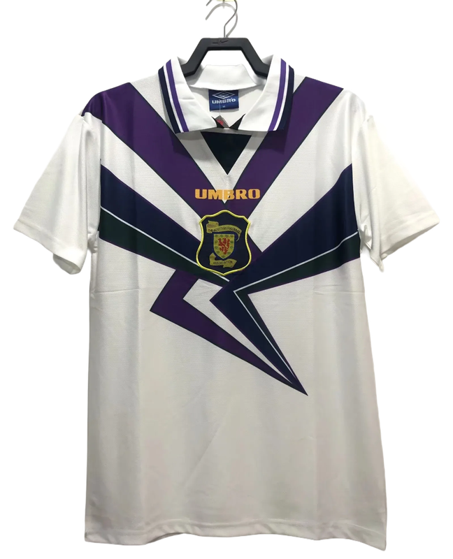 Écosse 94/96 II Extérieur Maillot - Version Rétro | Livraison Gratuite + Porte-clés Offert