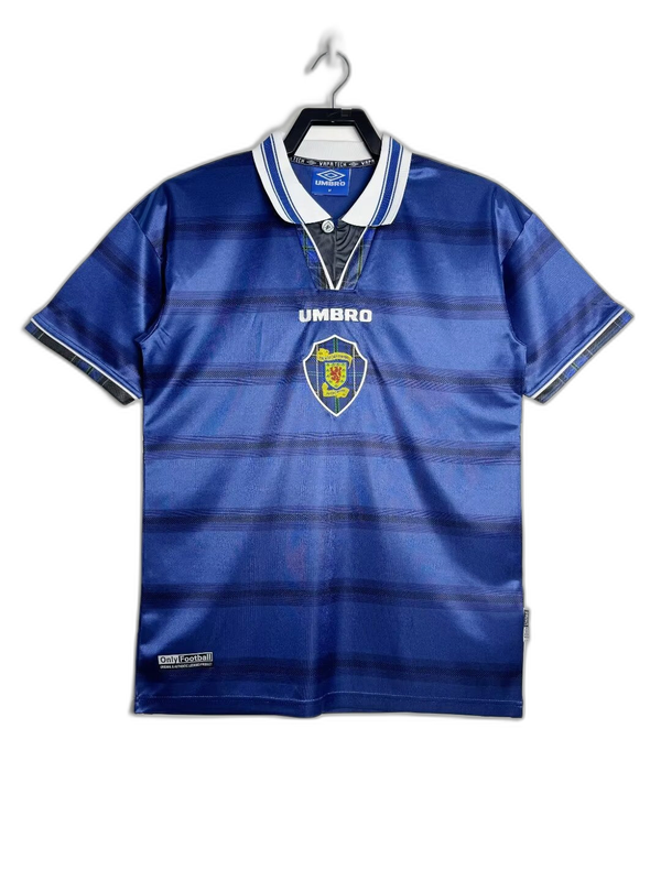 Écosse 98/00 II Extérieur Maillot - Version Rétro | Livraison Gratuite + Porte-clés Offert