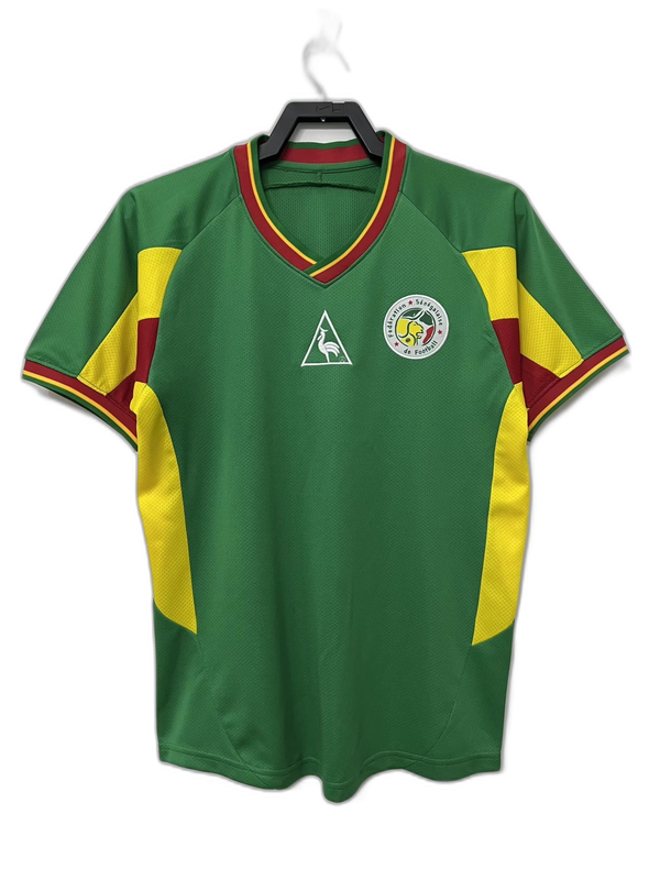 Senegal 2002 II Extérieur Maillot - Version Rétro | Livraison Gratuite + Porte-clés Offert