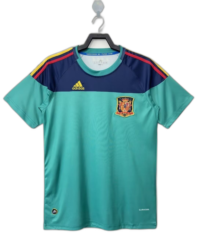 Espagne 2010 Goalkeeper Maillot - Version Rétro | Livraison Gratuite + Porte-clés Offert