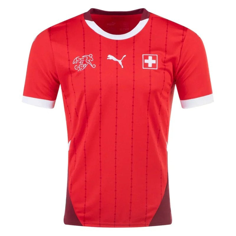 Suisse 24/25 I Domicile Maillot - Version Supporter | Livraison Gratuite + Porte-clés Offert