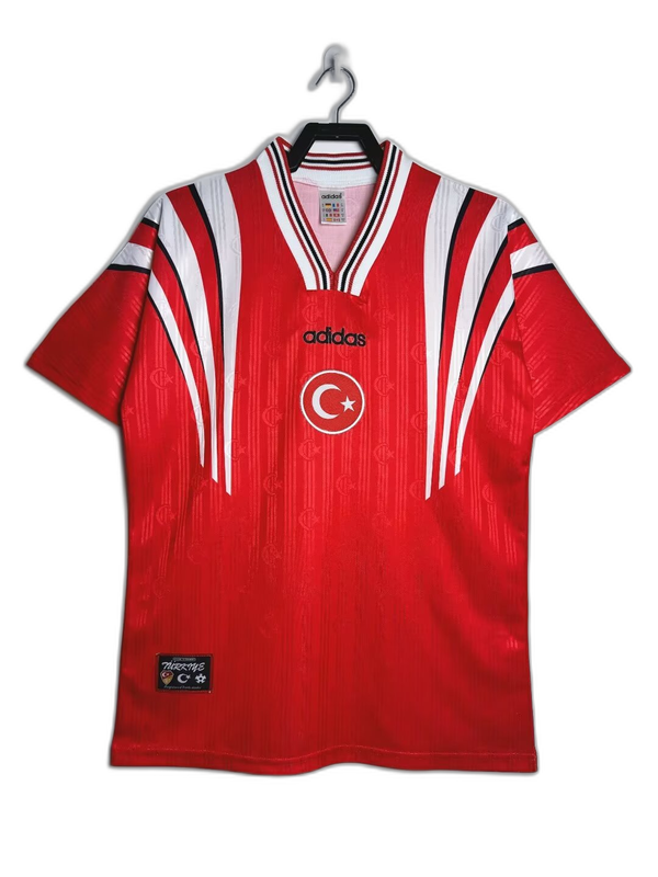 Turkiye 1996 I Domicile Maillot - Version Rétro | Livraison Gratuite + Porte-clés Offert